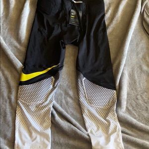 Nike dri fit football legging with pads